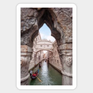 Bridge of Sighs in Venice, Italy Sticker